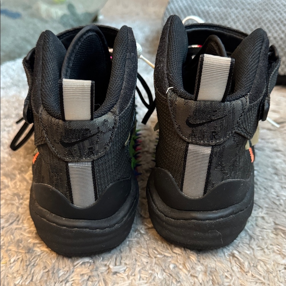 Off-White Men's Black Multi-Color High-Top Sneakers Make Offer!!!! - Picture 5 of 7